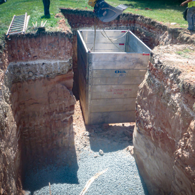 Open Cut Trenching - Hover