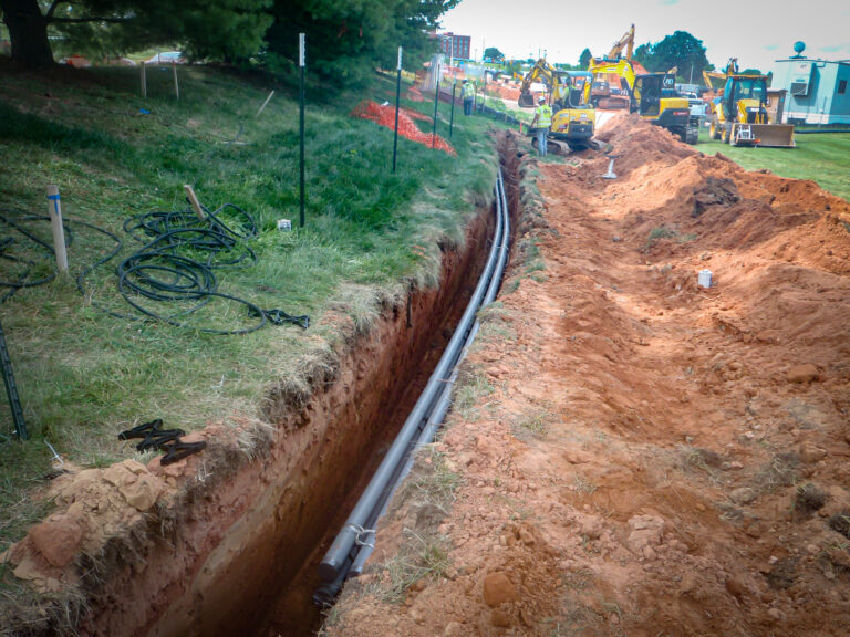 Open Cut Trenching – PEI Engineering and Construction